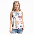 thumbnail image 1 of Ccpelsie Little Boys and Girls 4th of July T-Shirt American Flag Tees Kids Toddler Casual Short Sleeve Tee Shirts(Sky Blue,XL), 1 of 6