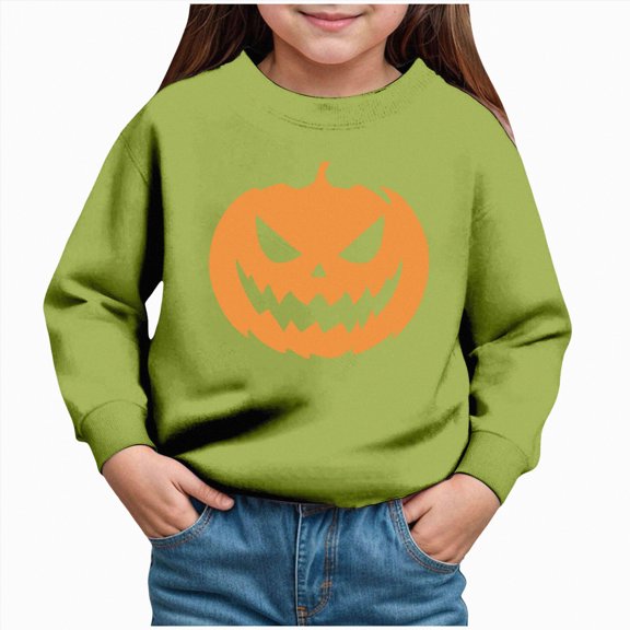 Ccpelsie Long Sleeve Toddler Crewneck Sweatshirt Drop Shoulder Boys' Fashion Pullover Sweatshirts(Green,5Y)
