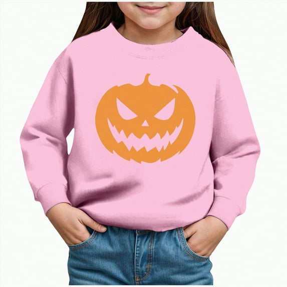 Ccpelsie Long Sleeve Toddler Crewneck Sweatshirt Drop Shoulder Boys' Fashion Pullover Sweatshirts(Pink,5Y)