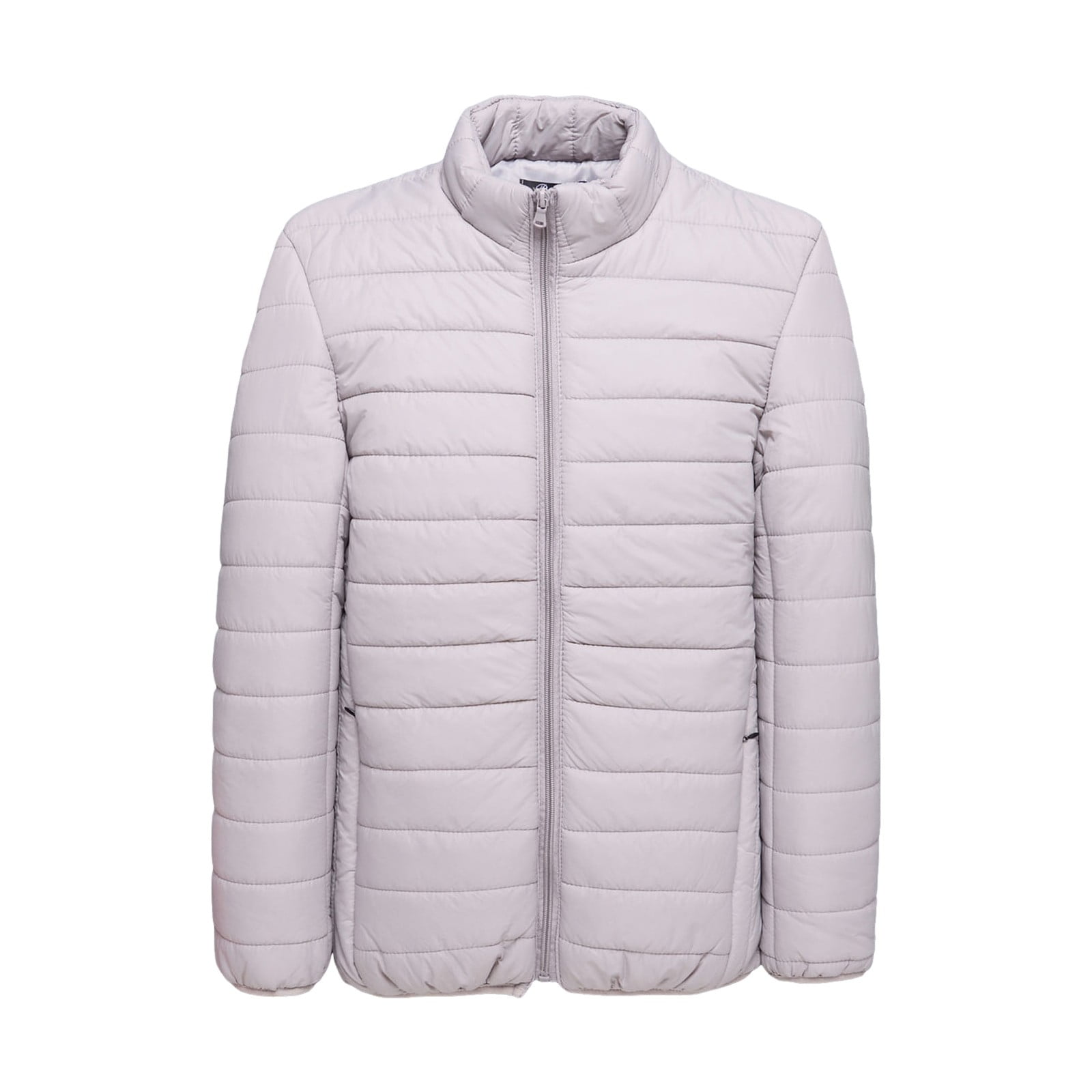 Cozy Insulated Men's Parka Jacket with Hood and Zip Pockets main image 0