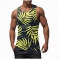 thumbnail image 1 of Ccpelsie Mens Tank Tops Summer Sleeveless Shirts Beach Graphic Tank Tops Casual Men Tank Top(Black,XXL), 1 of 5