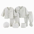 thumbnail image 1 of Ccpelsie New Born Clothes Cotton Layette Gift Set Unisex Baby Outfit Newborn Essentials Must Haves, 1 of 5