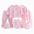 thumbnail image 1 of Ccpelsie Newborn Baby Clothes Pure Cotton Suit Newborn Baby Clothes Baby Boys and Girls Set, 1 of 8