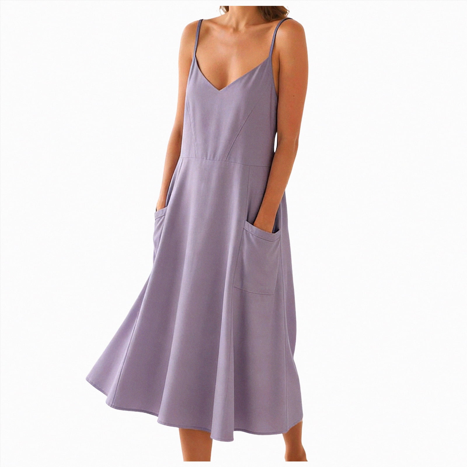 Ccpelsie Summer Dresses for Women Beach Vacation Dress Boho Floral ...