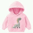 thumbnail image 1 of Ccpelsie Sweatshirt Fleece Hooded Pullover for Little/Big Girls Long Sleeve Tops Fall Winter Clothes for Toddler Kids(Pink,18-24 Months), 1 of 7