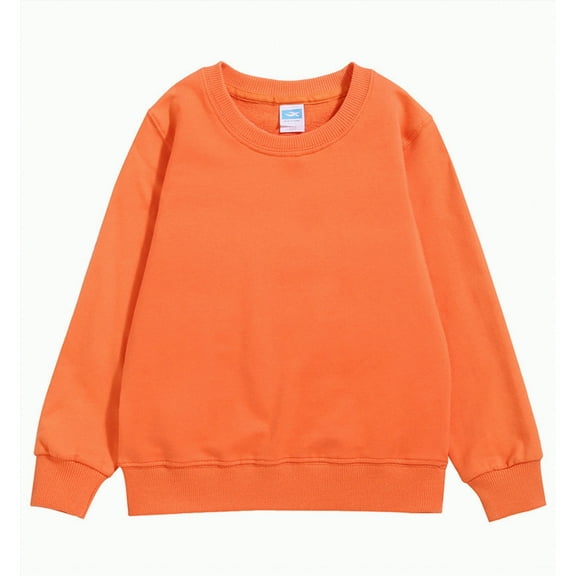 Ccpelsie Sweatshirts for Boys Crewneck Fleece Oversized Pullover Sweaters Fall Winter Cute Tops Casual Clothes(RD3,5-6 Years)