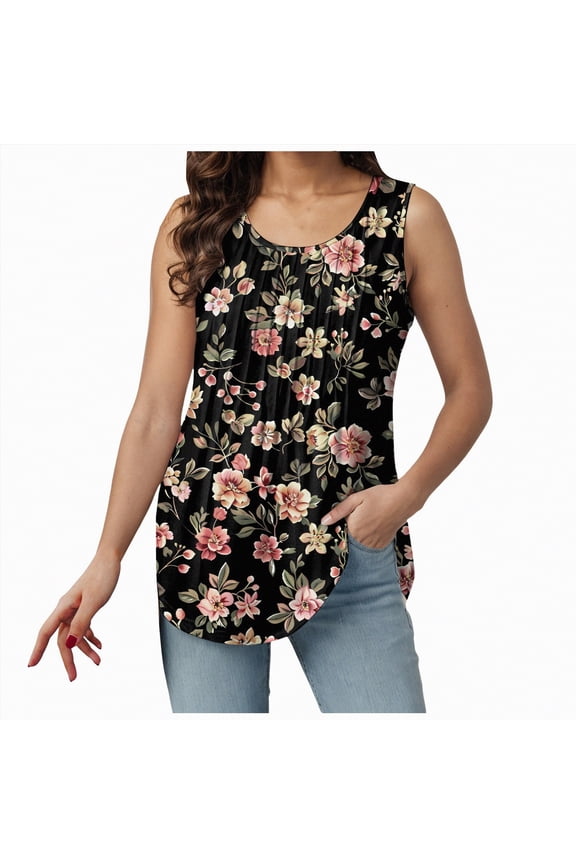 Tank Tops for Women Summer Sleeveless Shirts V Neck Ribbed Slim Fitted Tops Cami Blouses(Light Pink,S)