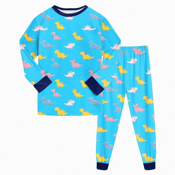 Ccpelsie Toddler Baby Boy Girl Clothes Kids Casual Outfit Sweatshirt Pullover Tops   Sweatpants 2pcs Sweatsuit Set for Spring Summer(Sky Blue,2-3 Years)