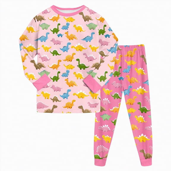 Ccpelsie Toddler Baby Boy and Girl Outfit Long Sleeve Sweatshirt Striped Pants Toddler Boy Summer Spring Clothes(Light Pink,2-3 Years)