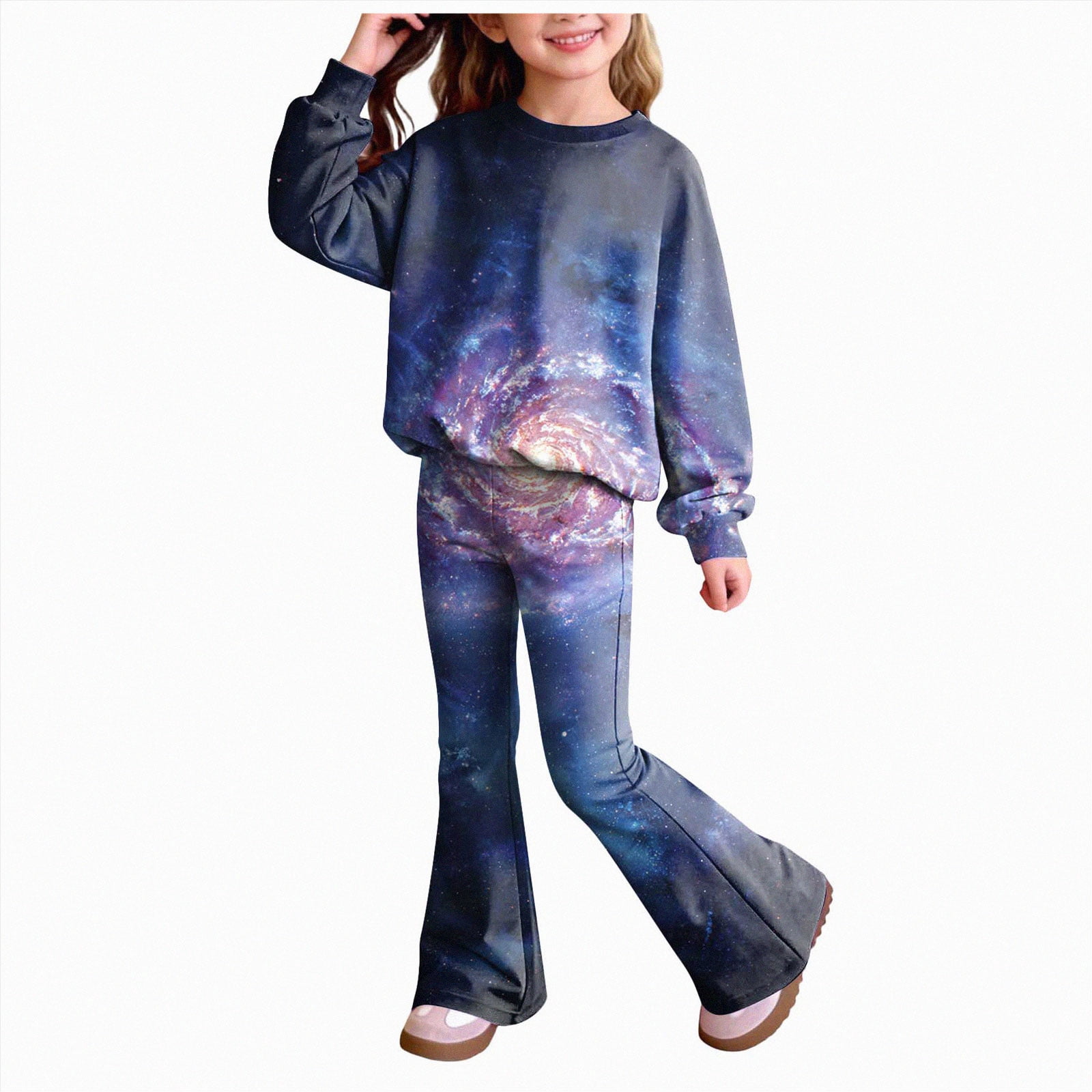 Ccpelsie Toddler Baby Girl Clothes Fall Winter Kids Outfit Floral ...