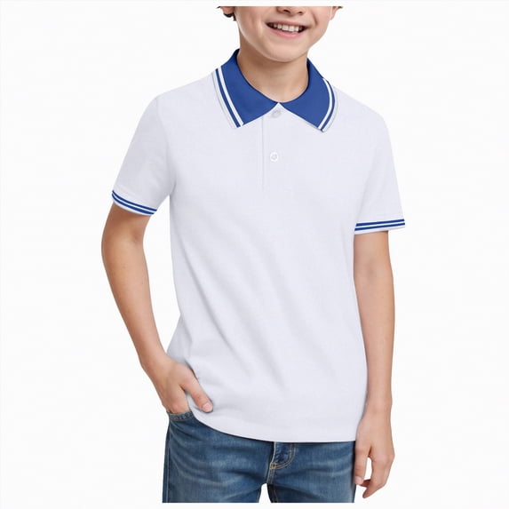 Ccpelsie Toddler Boy Short Sleeve Shirts Casual Kids Cotton Crewneck Graphic Tee Tops Dinosaur T-Shirt(Blue,7-8 Years)