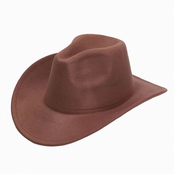 Ccpelsie Toddler Cowboy Hat for 2t 3t 4t 5t 6t 7t Kids, Baby Infant for Birthday Parties Boys and Girls Wear(Khaki,4-10 Years)