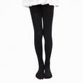 thumbnail image 1 of Ccpelsie Girls Tights Cotton Leggings in Spring Fall Winter Toddler Pantyhose for Big/Little Girls(Black,6-8 Years), 1 of 4