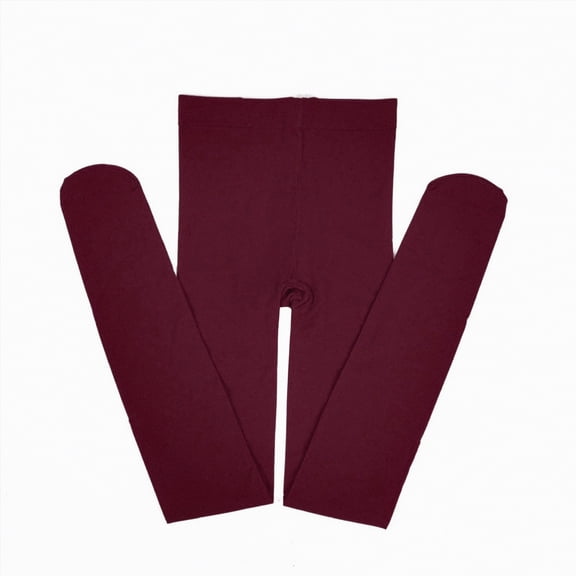 Ccpelsie Toddler Girls Fleece Lined Tights Soft Thick Warm Tights for Cold Winter for Toddler Kids(RD2,6-8 Years)