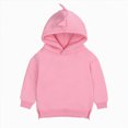 thumbnail image 1 of Ccpelsie Toddler Kid Solid Casual Pocket Hoodie Boys Sweatershirt Pullover for Little/Big Kids(Hot Pink,3-4 Years), 1 of 3