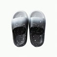 thumbnail image 1 of Ccpelsie Toddler Little Kids Slide Sandals Comfy Non-slip Unicorn Summer Beach Pool Water Shoes Thick Sole Boys Girls Shower Slippers(Black,13), 1 of 5