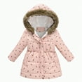 thumbnail image 1 of Ccpelsie Toddler Puffer Jacket for Girls Warm Coat Outerwear Winter Fashion Casual Coat with Pocket for Kids(Light Pink,4-5 Years), 1 of 3