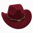 thumbnail image 1 of Ccpelsie Toddler Western Cowboy Hat Child Top Hat With Upturned Brim Girls and Boys Sun Hat, 1 of 5