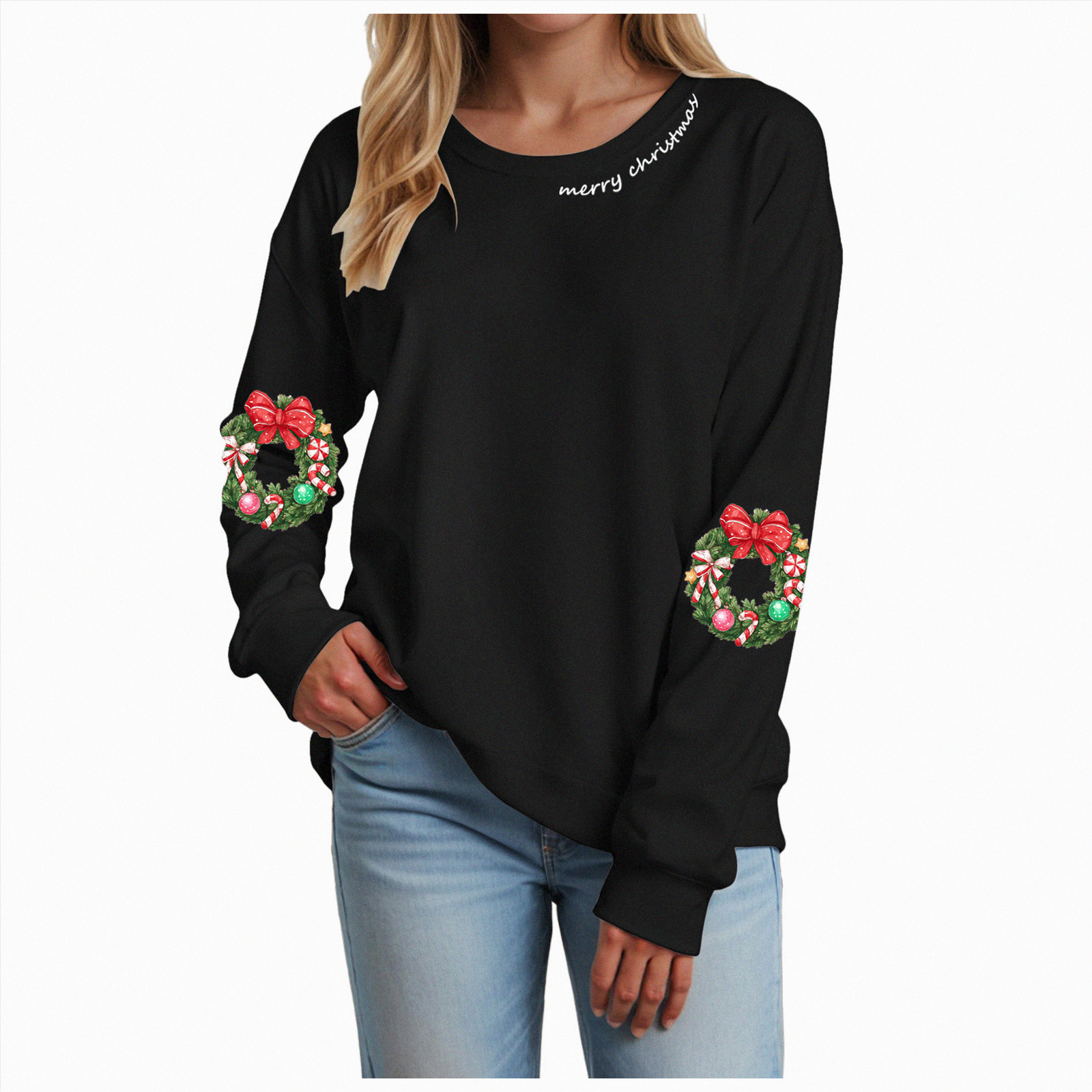 Sherosa Women's Oversized Turtleneck Sweatshirt With Pockets - Fall & Winter Long Sleeve Pullover - View #7