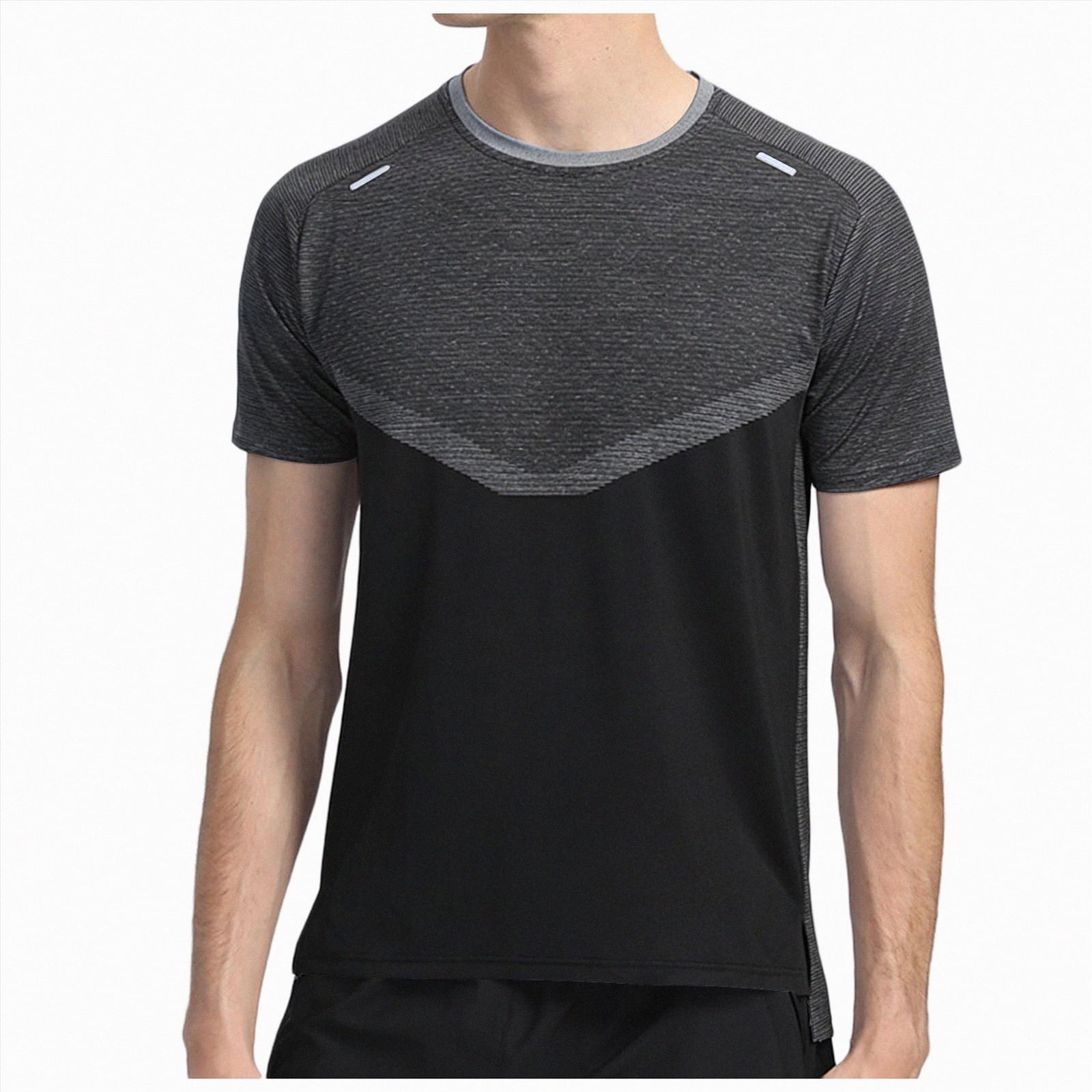 Ccpelsie Workout Shirts for Men Quick Dry Gym Tee Shirts Mens Short ...