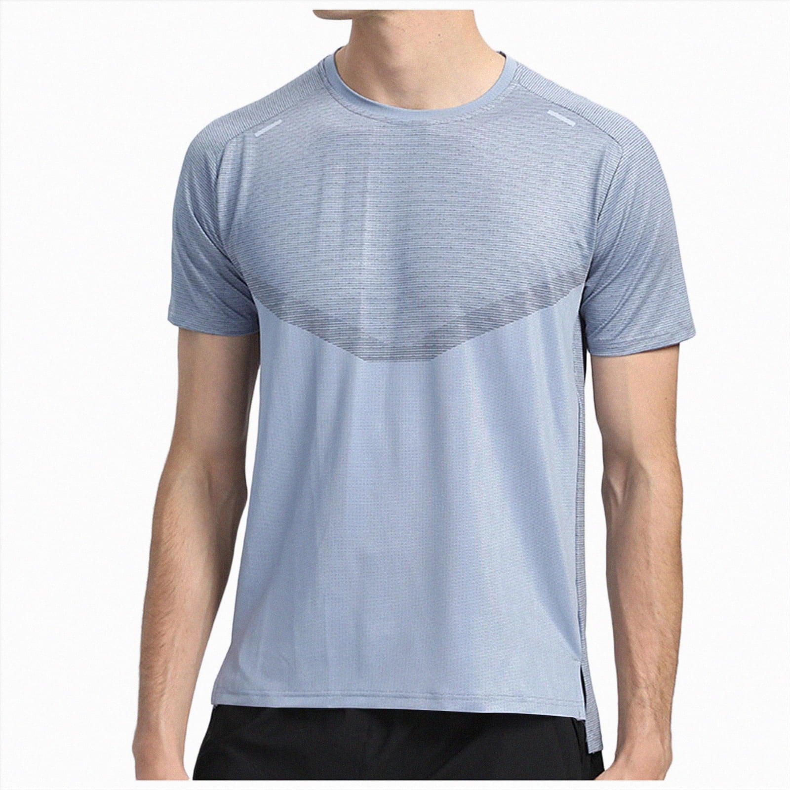Ccpelsie Workout Shirts for Men Quick Dry Gym Tee Shirts Mens Short ...