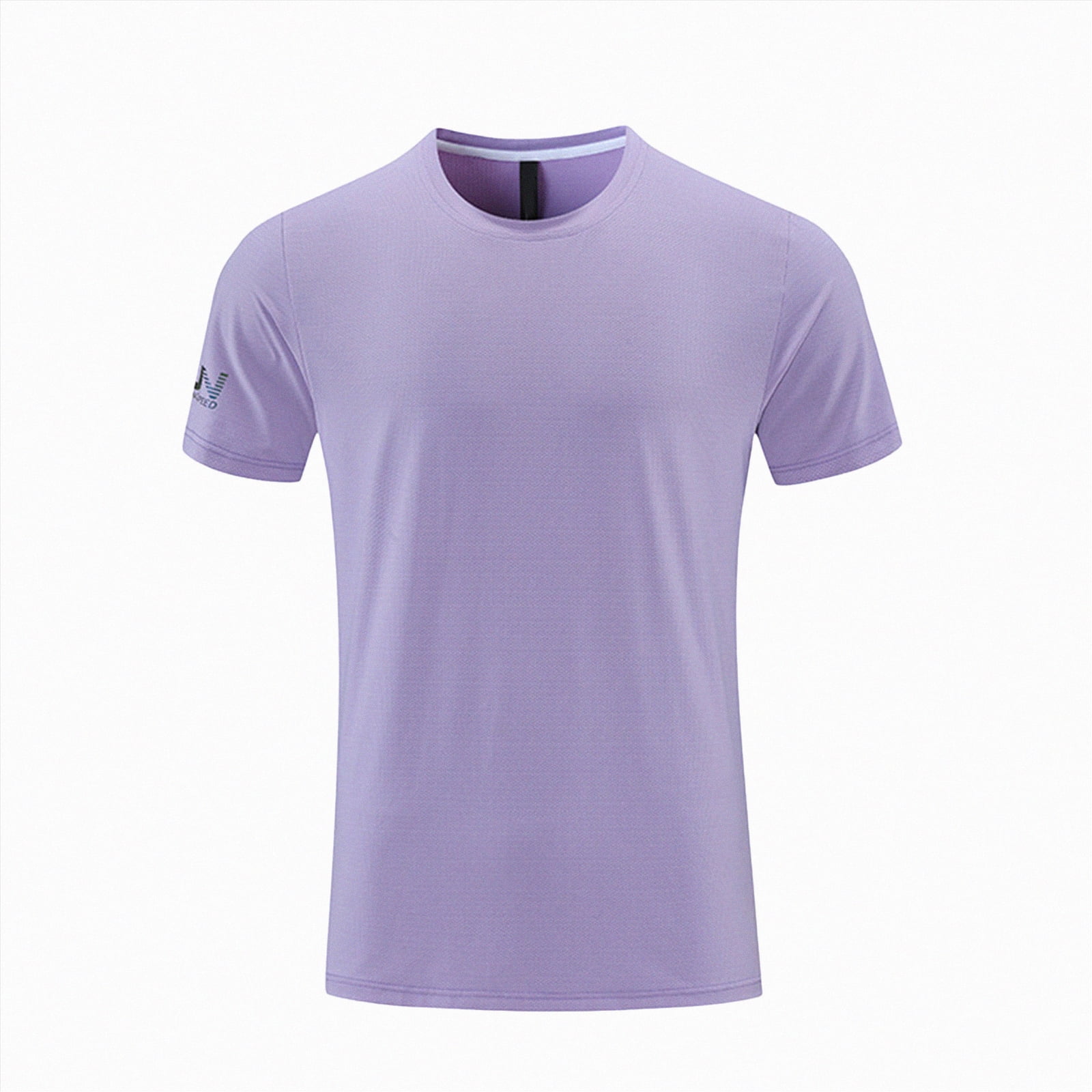Ccpelsie Workout Shirts for Men Short Sleeve Quick Dry Athletic Gym ...