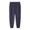 thumbnail image 1 of Ccpelsie Youth Boys Joggers Pants Kids Tapered Leg Sweatpants Athletic Running Sports Track Active Pants Pockets(Navy,3-4 Years), 1 of 5