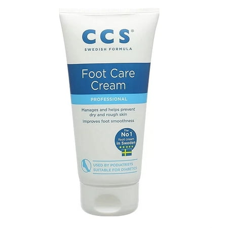 Ccs Foot Care Cream Tube 175ml - Manage and Helps Prevent Dry & Rough Skin