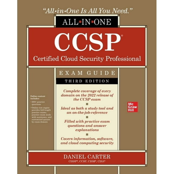 Ccsp Certified Cloud Security Professional All-In-One Exam Guide, Third Edition, (Paperback)