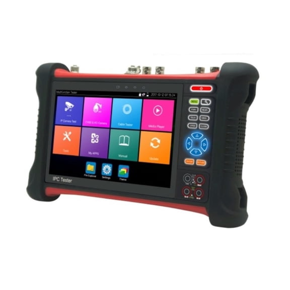 Cctv Tester Monitor IPC Tester POE 8MP TVI CVI SDI CVBS IP AHD Camera Tester Monitor With UTP TDR H.265