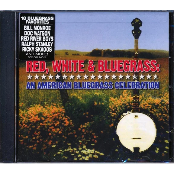 Cd Bill Monroe, Doc Watson, Red River Boys, Etc. - Red, White And Bluegrass: An