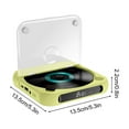thumbnail image 1 of Cd Player for Car Without Cd Player Portable Cd Player with Bluetooth 5.1, Aux, Usb, Rechargeable Battery, 7-Hour Playback, Shock Protection, Lcd Display, Supports Cd/Mp3, 5.31x5.31x0.98 Inches, 1 of 6