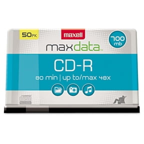 Cd-R Discs, 700 Mb/80 Min, 48x, Spindle, Silver, 50/pack | Bundle of 10 Packs