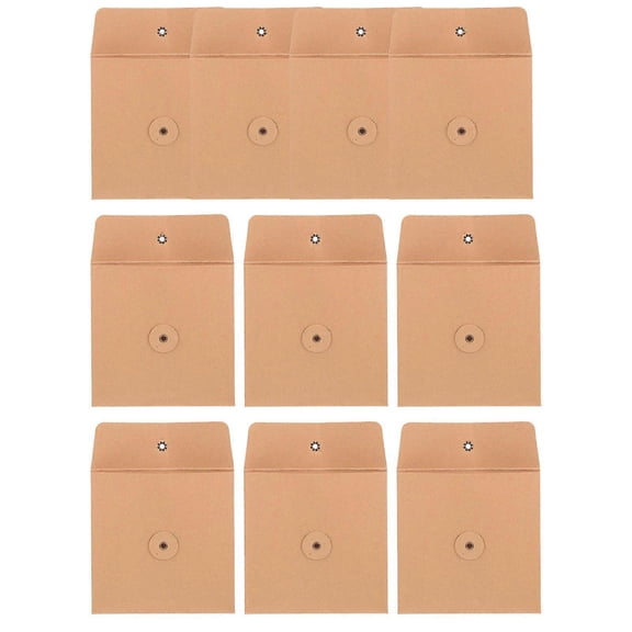 Cd Storage Sleeves Kraft Paper Protection present Giving Diy Enthusiasts 10Pcs