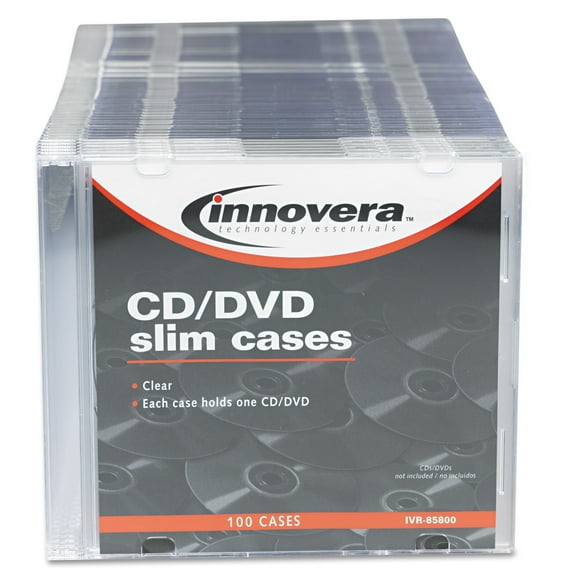 Slim Black Dvd Case