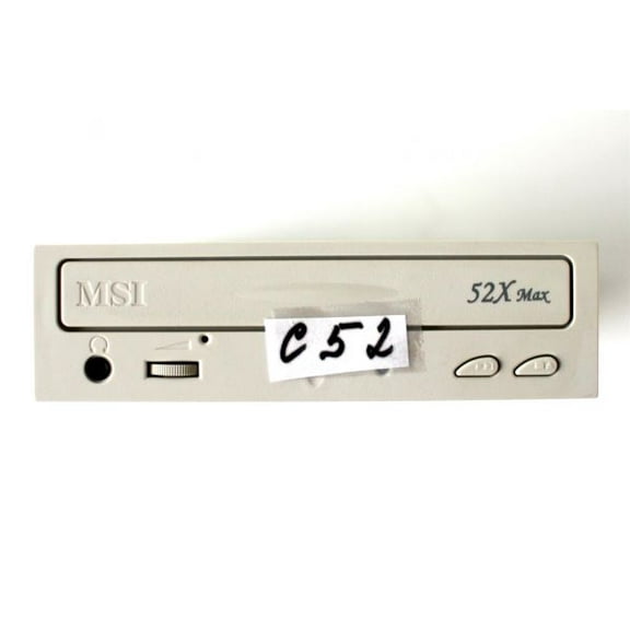 Cd-rom drive, 52x max, c52 (ms-8152), internal