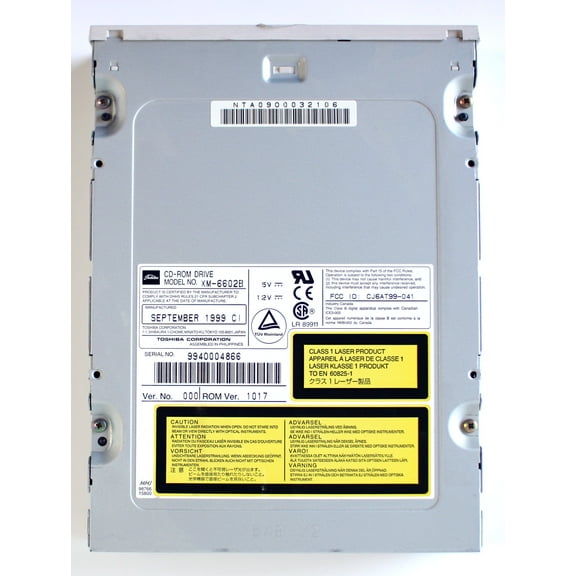Cd-rom drive xm-6602b toshiba ide