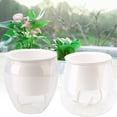 thumbnail image 1 of Cdar Flower Pot Plastic Self-watering Plant Glass For Home Garden Accessories, 1 of 8