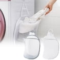 thumbnail image 1 of Cdar Home Hanging Laundry Hamper Bag Dirty Clothes Bag Household Storage Folding Basket, 1 of 6