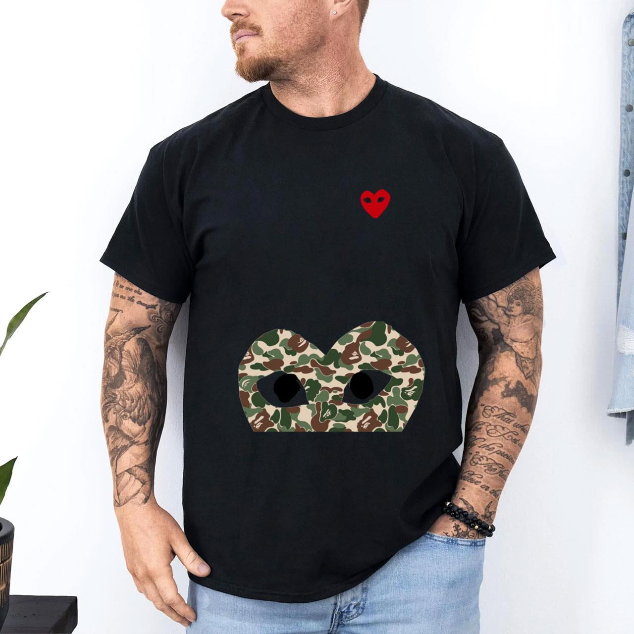 Comme des garcons half heart sales