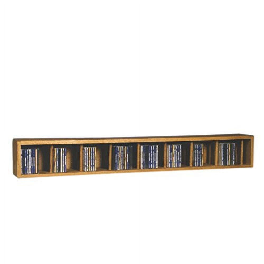 Cdracks Media Furniture Solid Oak Wall or Shelf Mount CD Cabinet ...