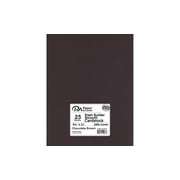 Cdstk Stash Builder 8.5x11 65lb Chocolate Brown (25 sheets)
