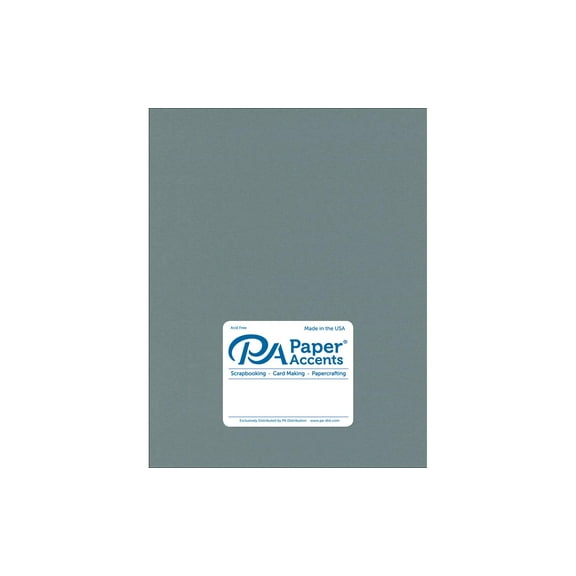 Cdstk Stash Builder 8.5x11 65lb Storm Blue (25 sheets)