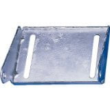 C.E. Smith 10301G40 One-Piece Keel Roller Brackets - 5in. Roller