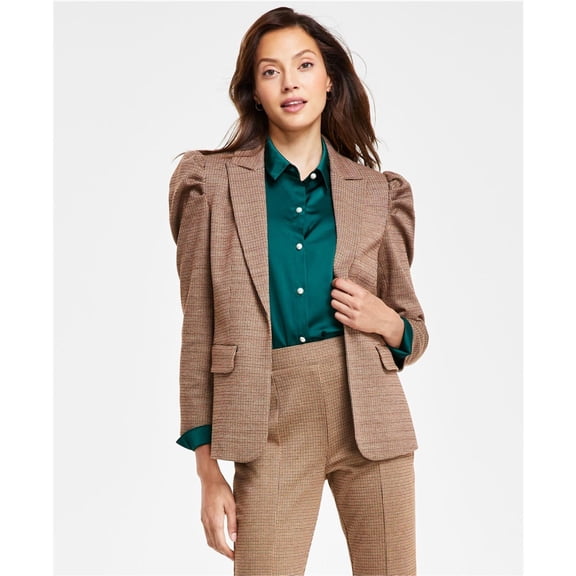 CeCe Womens Classic Blazer Jacket, Multicoloured, X-Small