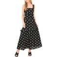 thumbnail image 1 of CeCe Womens Floral Ruffled Maxi Dress, 1 of 3