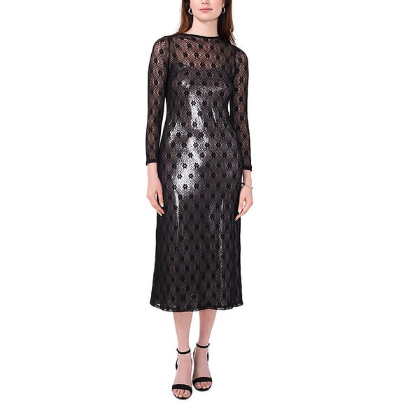 CeCe Womens   Lace Sheath Dress