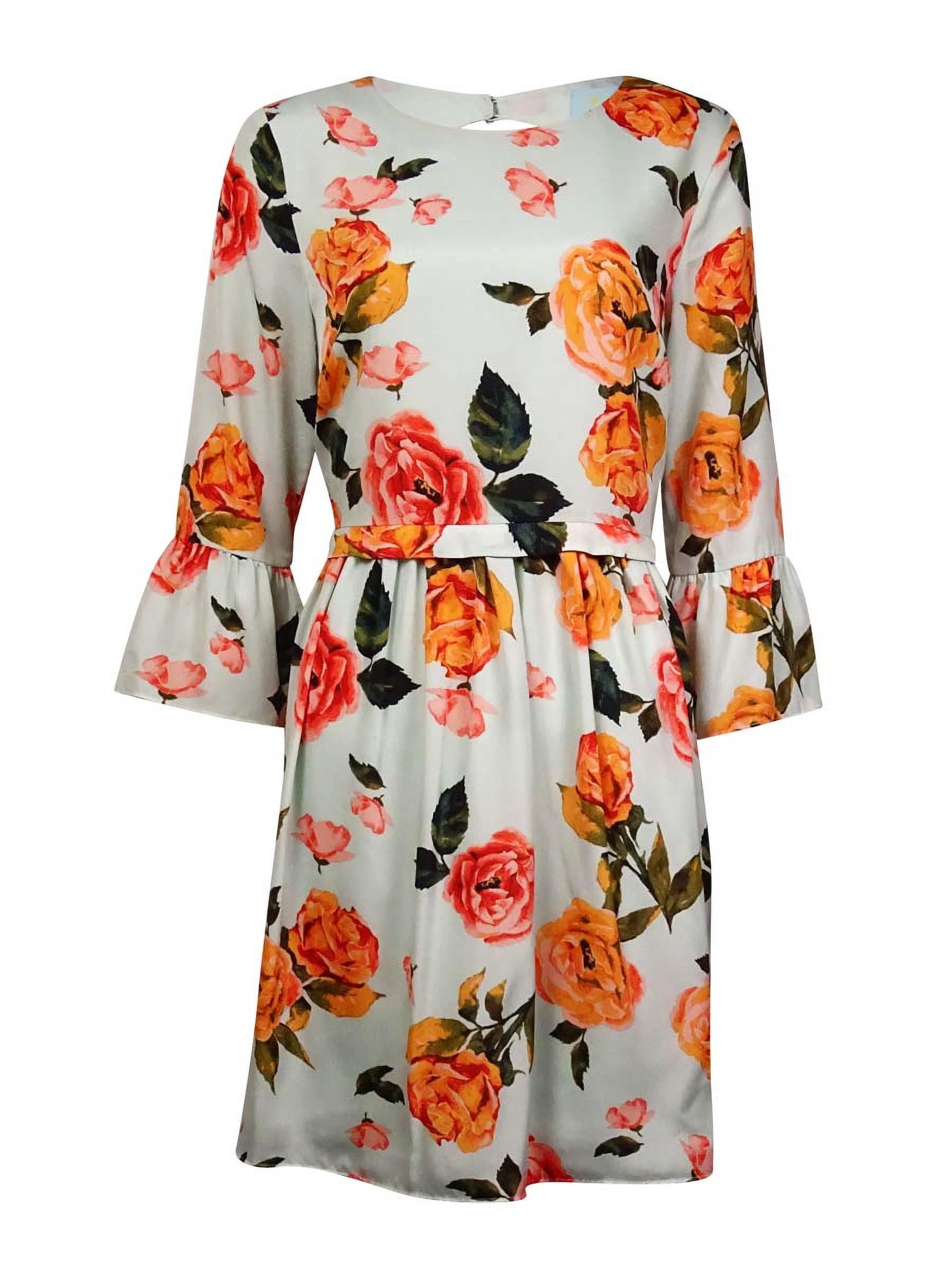 cynthia steffe orange dress Cynthia Steffe Sleeveless Mini Shift Dress 10 Beaded Yoke Orange Scallop Hem