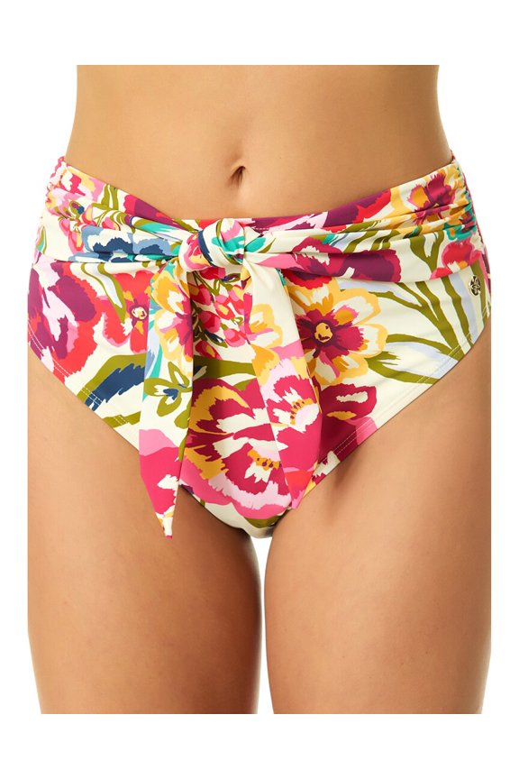 womens Belted High Rise Bottom, XL