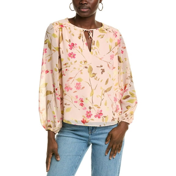 CeCe womens  Blouse, s, Pink